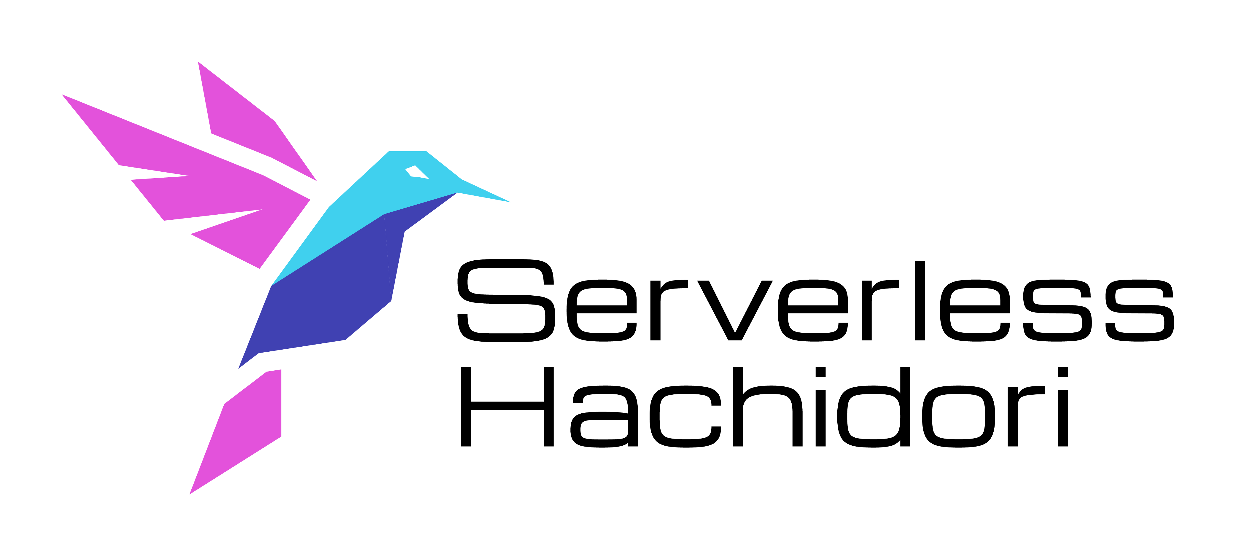 Hachidori the Serverless Hummingbird Mascot Banner
